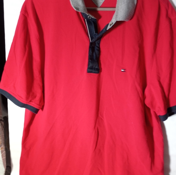 Tommy Hilfiger XXL Red Polo - Picture 5 of 11